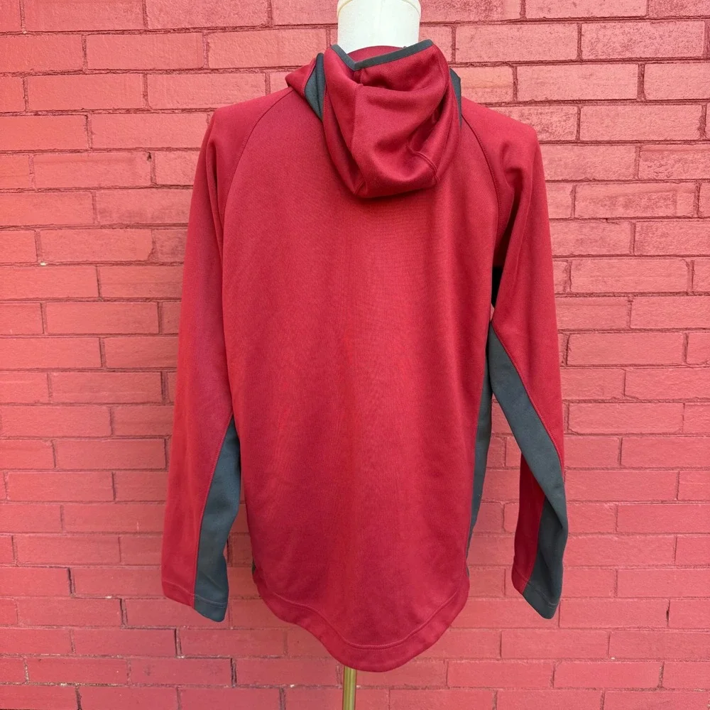 Jordan Oklahoma Sooners‎ Basketball Jumpman Hoodie Pullover Mens Medium Maroon